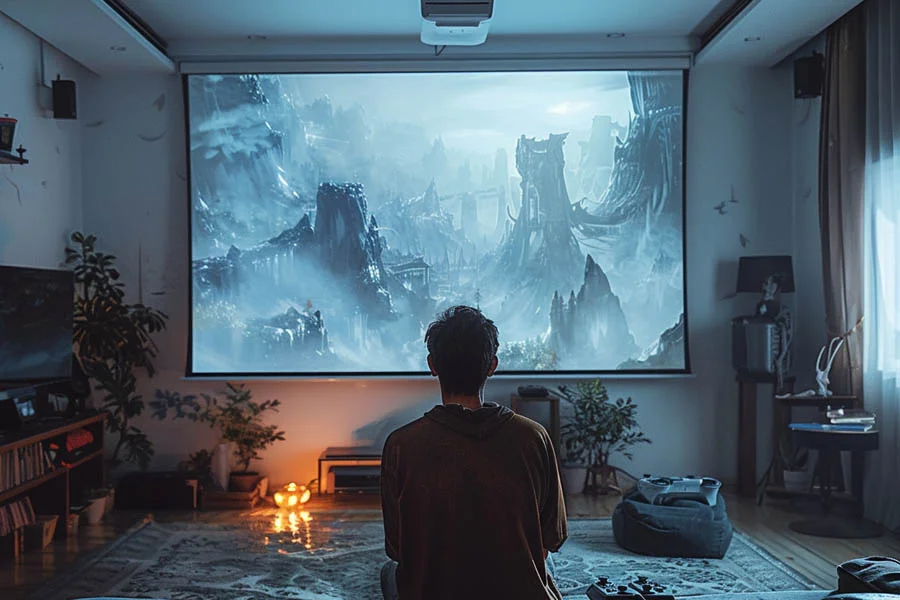 4k home projector